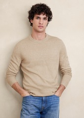 Banana Republic Cashmere-Linen Crew-Neck Sweater