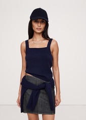 Banana Republic Cashmere Square-Neck Sweater Tank