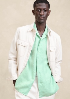 Banana Republic Castelleto Linen Resort Shirt