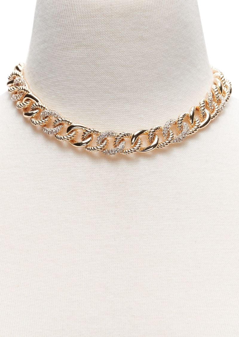 Chunky Pavé Chain Necklace