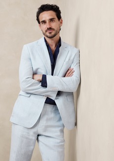 Banana Republic Corcoran European Linen Suit Jacket