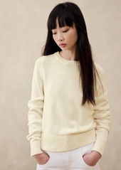 Banana Republic Demi Cotton-Silk Sweater