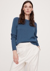 Banana Republic Cotton-Silk Crew-Neck Sweater