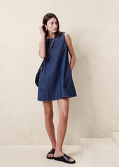 Banana Republic Ella Italian Denim Mini Dress