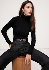 Banana Republic Featherweight Cashmere Turtleneck Sweater