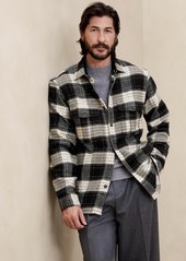 Banana Republic Fireside Plaid Shirt Jacket