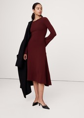 Banana Republic Flare-Sleeve Midi Sweater Dress