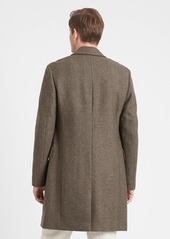 Italian melton car on sale coat