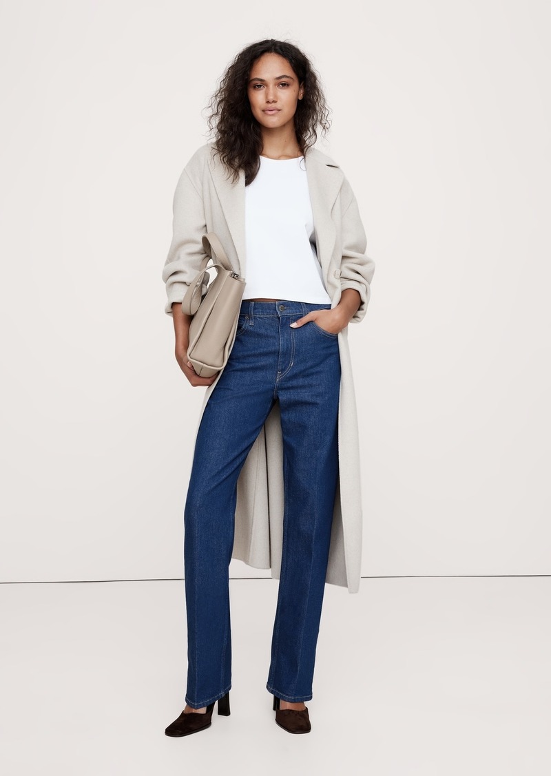 Banana Republic High-Rise Slim Bootcut Jean