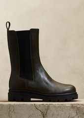 Banana Republic Hudson Tall Leather Chelsea Boot