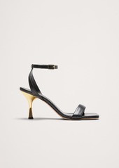 Banana Republic Italian Leather Flare-Heel Sandal