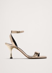 Banana Republic Italian Leather Flare-Heel Sandal