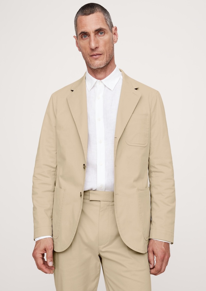 Banana Republic Italian Stretch-Chino Pant Blazer