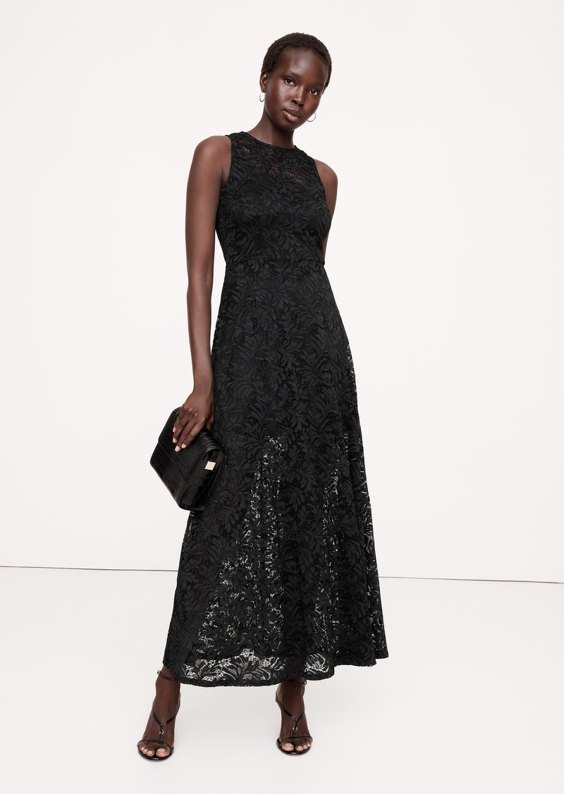 Banana Republic Lace Maxi Dress