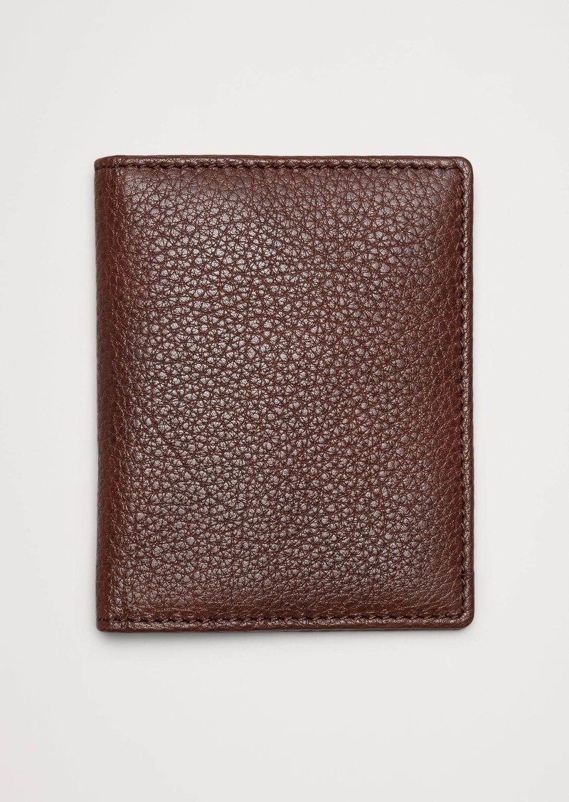 Banana Republic Leather Bi-Fold Card Case