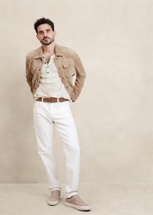 Banana Republic Lightweight Merino-Linen Henley