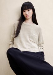 Banana Republic Linen-Cotton Boxy Sweater