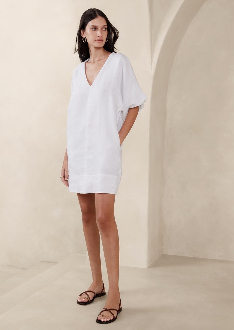 Banana Republic Livia Linen Mini Dress