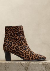 Banana Republic Lucca Haircalf Leather Ankle Boot