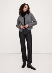 Banana Republic Merino Cropped Cardigan Sweater