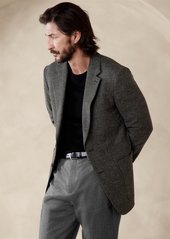 Banana Republic Modena Tweed Suit Jacket