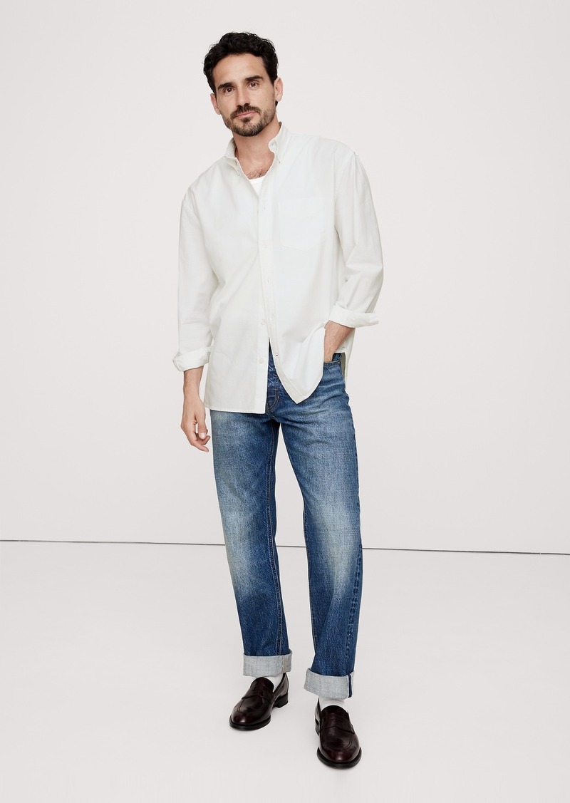 Banana Republic Oversized Oxford Shirt