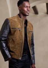 Banana Republic Pacer Leather Biker Jacket