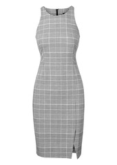 plaid dress banana republic