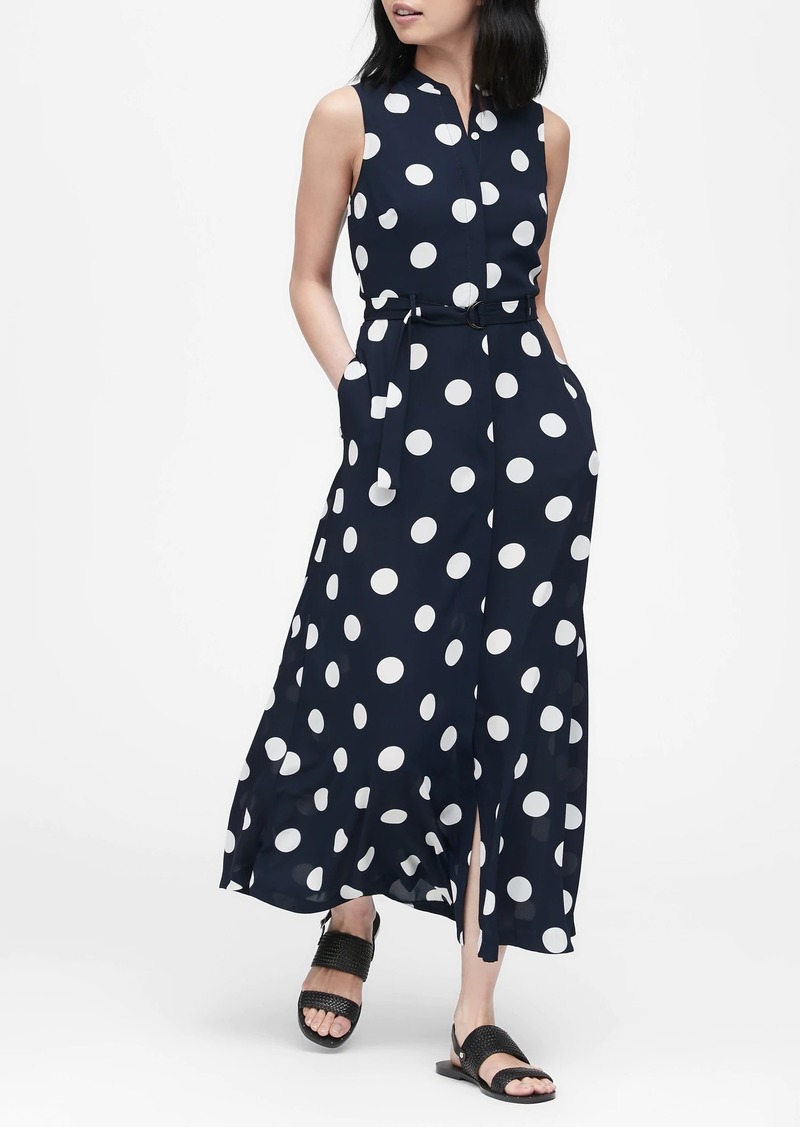 Polka Dot Maxi Dress