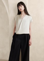 Banana Republic Poppy Satin Top