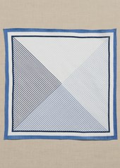 Banana Republic Printed Linen Pocket Square