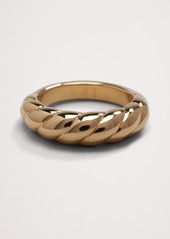 Banana Republic Ravena Scallop Ring Aureus + Argent