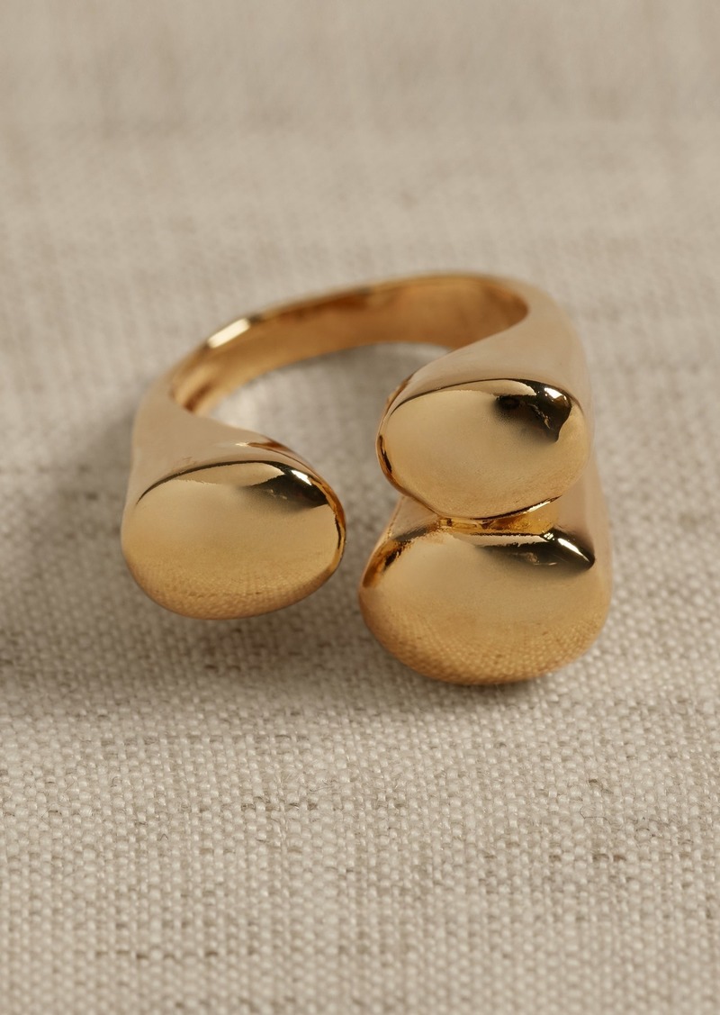 Banana Republic Ravena Triple Oval Ring by Aureus + Argent