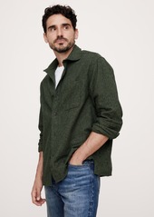 Banana Republic Relaxed Flannel Overshirt