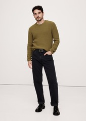 Banana Republic Ribbed Bouclé Crew-Neck Sweater