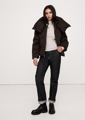 Banana Republic Short Puffer Coat