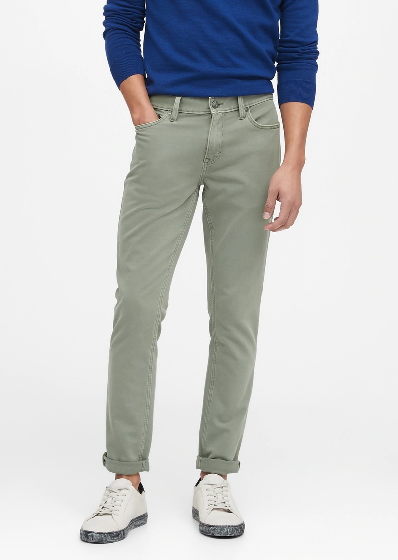 banana republic skinny traveler pants