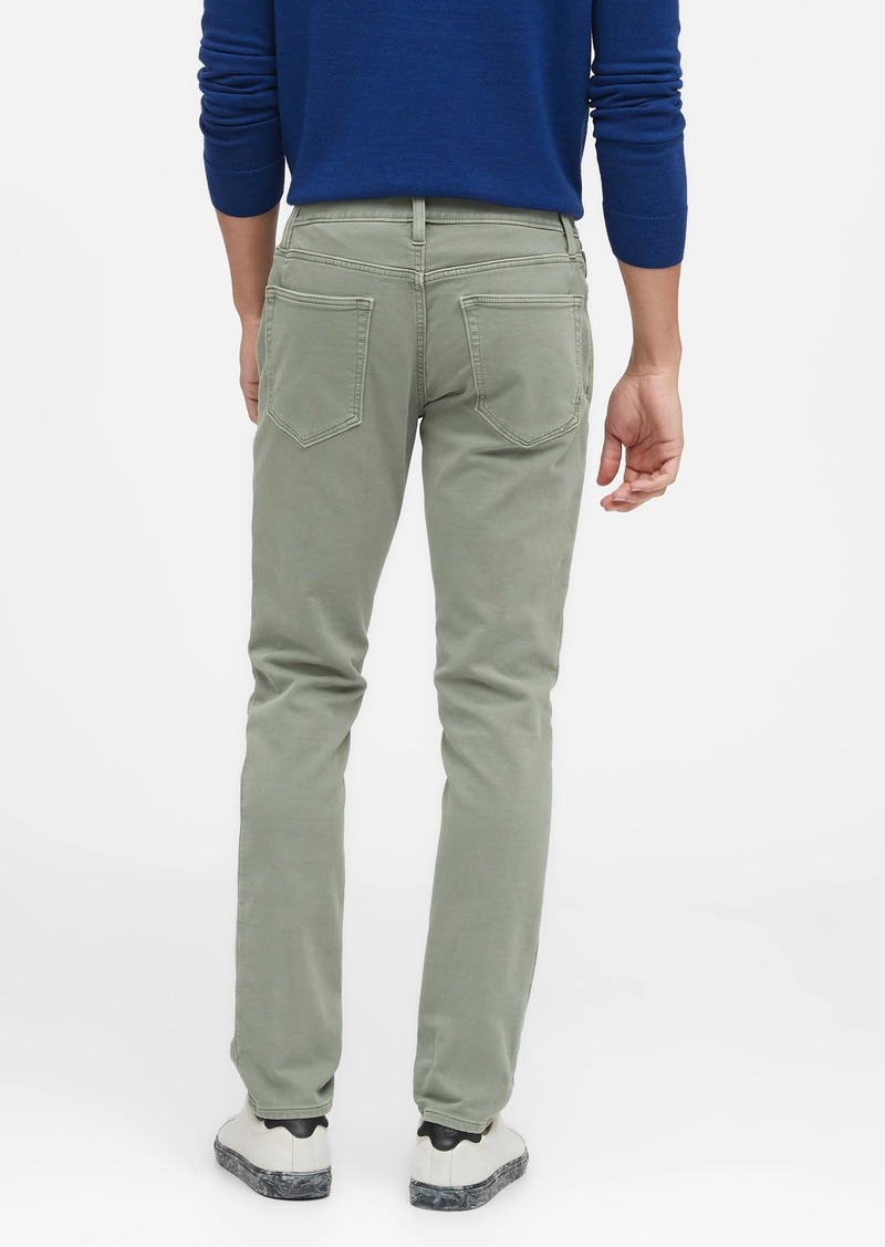 banana republic skinny traveler pants