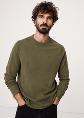 Banana Republic Slub Double-Knit Crew-Neck T-Shirt