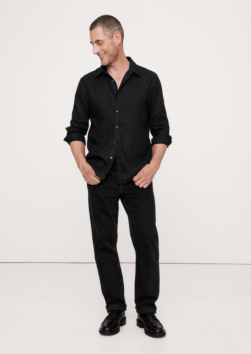 Banana Republic Standard Castello Linen Shirt