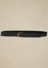 Banana Republic Tamalpais Braided Leather Belt