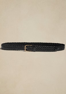 Banana Republic Tamalpais Braided Leather Belt