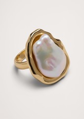 Banana Republic Telaio Baroque Pearl Ring by Aureus + Argent