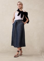 Banana Republic TENCEL™-Linen Chambray Maxi Skirt