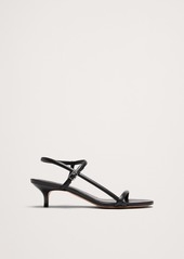 Banana Republic Terzo Leather Kitten-Heel Sandal