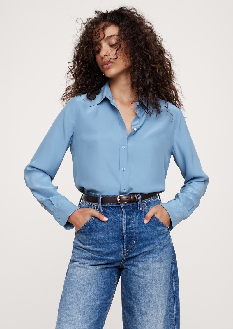 Banana Republic The Perfect Silk Shirt