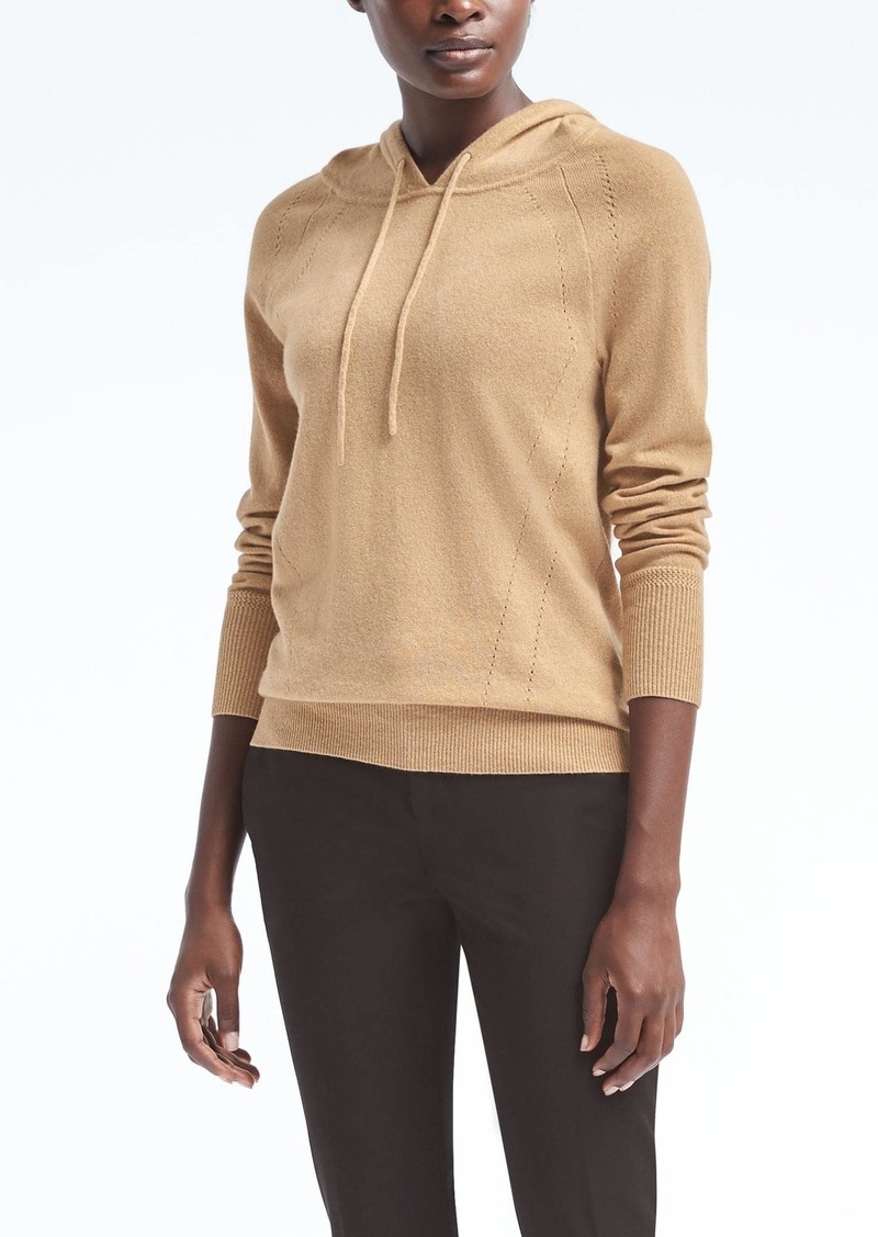 cashmere hoodie banana republic