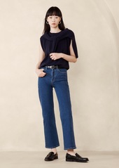 Banana Republic Ultra High-Rise Wide-Leg Crop Jean