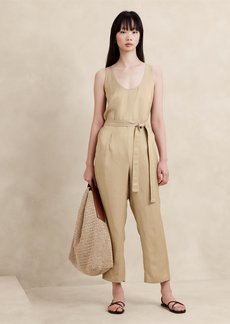 Banana Republic Viscose-Linen Jumpsuit