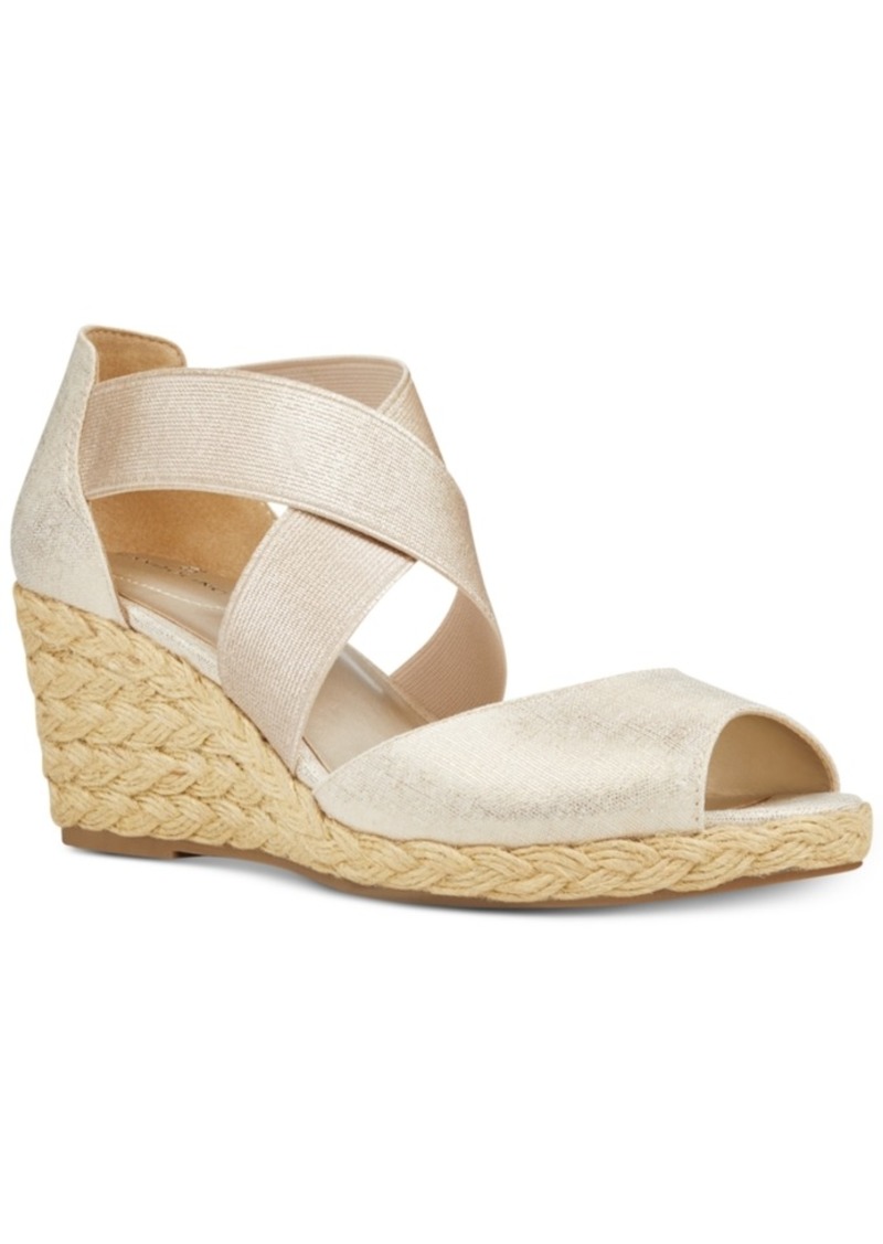 Bandolino Bandolino Hullen Espadrille Platform Wedge Sandals Women's ...